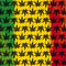 Marijuana Rasta Pattern Studio Wireless 3 Skin