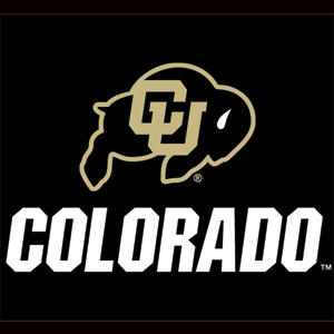 University of Colorado CU Logo on Black Playstation 3 & PS3 Slim Skin