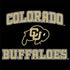 University of Colorado CU Logo on Gold iPhone XS Clear Case