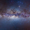 Panorama View of the Center of the Milky Way DS Lite Skin
