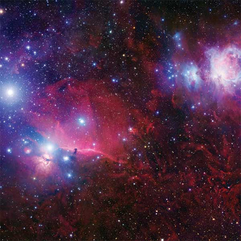 The Belt Stars of Orion Galaxy A20 Clear Case