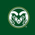 Colorado State University CSU Rams Logo iPhone XS Clear Case
