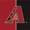 MLB Arizona Diamondbacks Split Xbox 360 Slim (2010) Skin