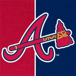 MLB Atlanta Braves Split Xbox 360 (Includes HDD) Skin