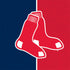 MLB Boston Red Sox Split iPhone XS Clear Case