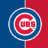MLB Chicago Cubs Split iPhone XS Clear Case