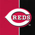 MLB Cincinnati Reds Split iPhone XS Clear Case