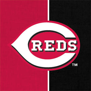 MLB Cincinnati Reds Split Xbox 360 Slim (2010) Skin