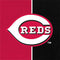 MLB Cincinnati Reds Split Xbox 360 Slim (2010) Skin