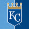 MLB Kansas City Royals Split Xbox 360 Slim (2010) Skin