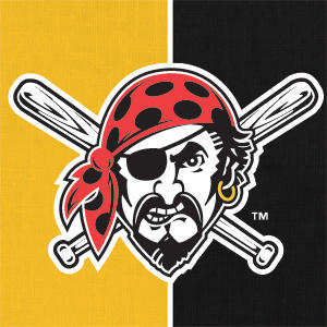 MLB Pittsburgh Pirates Split Wii (Includes 1 Controller) Skin
