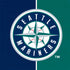 MLB Seattle Mariners Split iPhone XS Clear Case