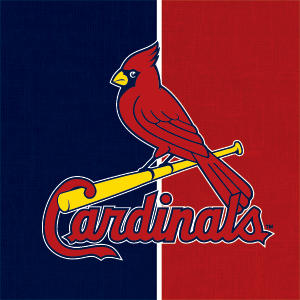 MLB St. Louis Cardinals Split Playstation 3 & PS3 Skin