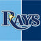 MLB Tampa Bay Rays Split Playstation 3 & PS3 Slim Skin