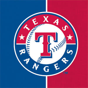 MLB Texas Rangers Split Studio Wireless Skin