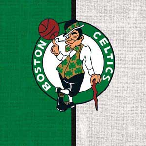 NBA Boston Celtics Canvas Bose QuietComfort 35 II Headphones Skin