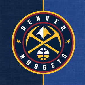 NBA Denver Nuggets Canvas Fire TV Cube Skin