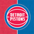 NBA Detroit Pistons Canvas iPhone XS Clear Case