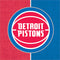 NBA Detroit Pistons Canvas Fire TV Cube Skin