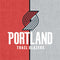 NBA Portland Trail Blazers Canvas Studio Wireless Skin