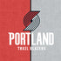 NBA Portland Trail Blazers Canvas iPhone XS Clear Case