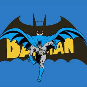 DC Comics Batman Vintage Action Pose Galaxy Book 12in Skin