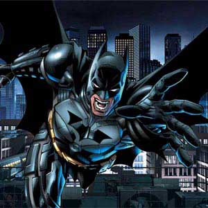 DC Comics Batman Dark Knight Comic Art Action Pose Nintendo Switch (2017-2021) Joy-Con Controller Skin