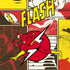 DC Comics Flash Block Pattern iPhone XS Clear Case