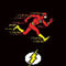 DC Comics The Flash Pixelated Running Pose Universal Laptop 12in (9.8 x 6.8in) Skin