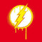 DC Comics The Flash Emblem Drip Nintendo 2DS Skin