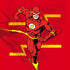 DC Comics Jagged Flash iPhone XS Clear Case