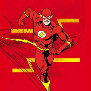 DC Comics The Flash Classic Art Running Pose Studio Wireless 3 Skin