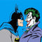 DC Comics The Joker vs Batman Vintage art DS Lite Skin