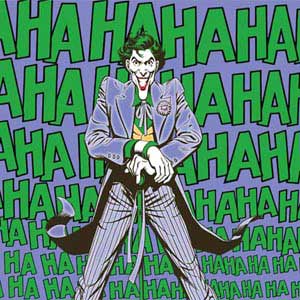 DC Comics The Joker Vintage pose pattern Oculus Quest 2 Skin
