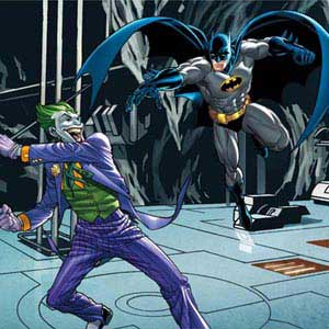 DC Comics The Joker vs Batman Art Galaxy Note 9 Skin