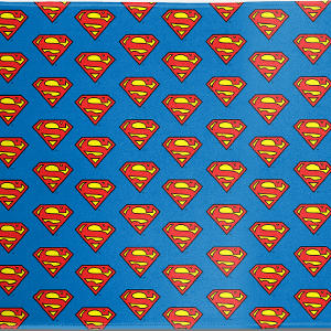 DC Comics Superman Logo Pattern iPhone 12 Clear Case