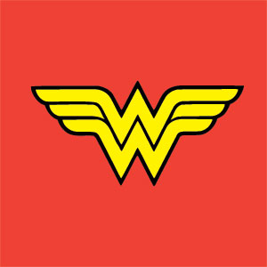 DC Comics Wonder Woman Classic Logo Fire TV Cube Skin