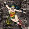 DC Comics Wonder Woman Vintage pose pattern Studio Wireless Skin