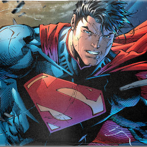 DC Comics Superman Unchained #1 Original Cover PS3 Dual Shock wireless controller Skin