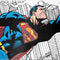 DC Comics Superman Super Speed Flying Over City Playstation 3 & PS3 Slim Skin