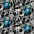 DC Comics Batman Characters Action Poses Print iPhone XS Clear Case