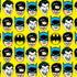 DC Comics Batman Vintage Character Pattern - Joker and Robin iPhone XS Clear Case