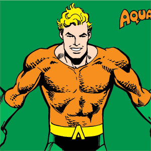 DC Comics Aquaman Classic Art Pose Xbox Adaptive Controller Skin