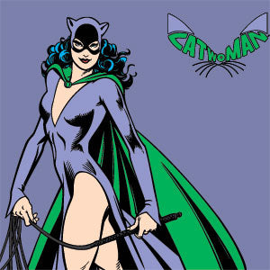 DC Comics Batman Catwoman Classic Art Pose Galaxy Buds Plus Skin