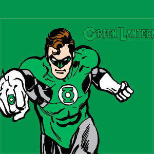 DC Comics Green Lantern Classic Art Pose Fire TV Cube Skin