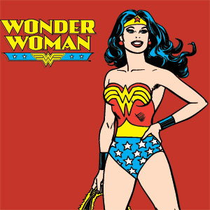 DC Comics Wonder Woman Classic Art Pose Xbox Adaptive Controller Skin