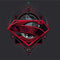 DC Comics Superman Grey Eye Collage Xbox Adaptive Controller Skin