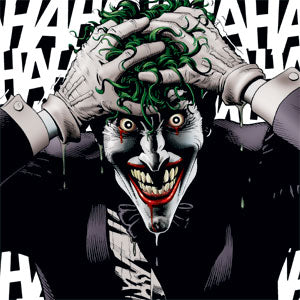 DC Comics The Joker Killing Joke Variant Cover Art by Brian Bolland Xbox 360 Slim (2010) Skin
