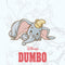 Disney Dumbo Classic sketched portrait iPhone 15 Pro Clear Case