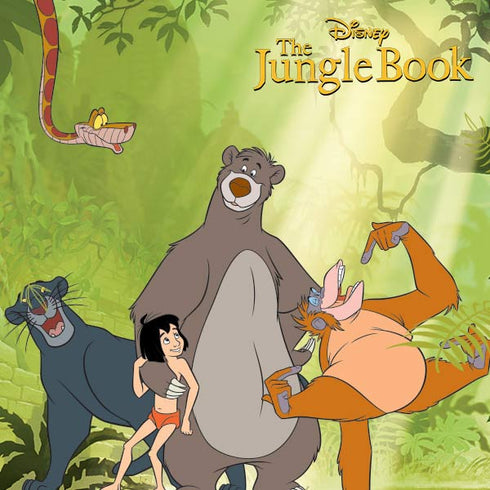 Disney Jungle Book Character Group Xbox 360 Slim (2010) Skin